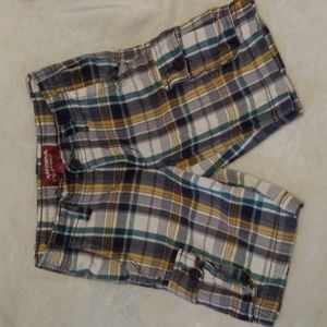 Boys Arizona Jean Company shorts, Size 8, plaid